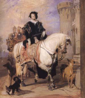 Sir Edwin Landseer Queen Victoria on Horseback (mk25